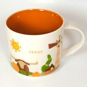 Starbucks Texas You Are Here Coffee Mug 2015